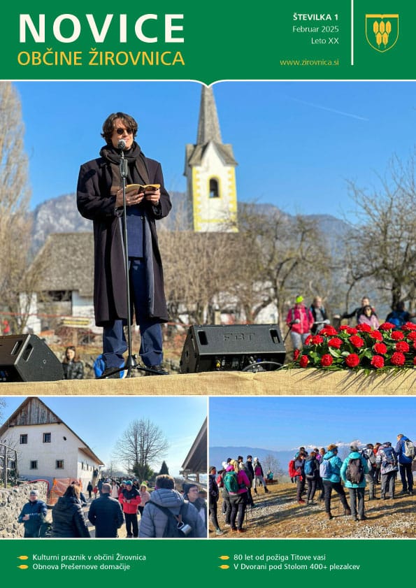 Novice Občine Žirovnica februar 2025