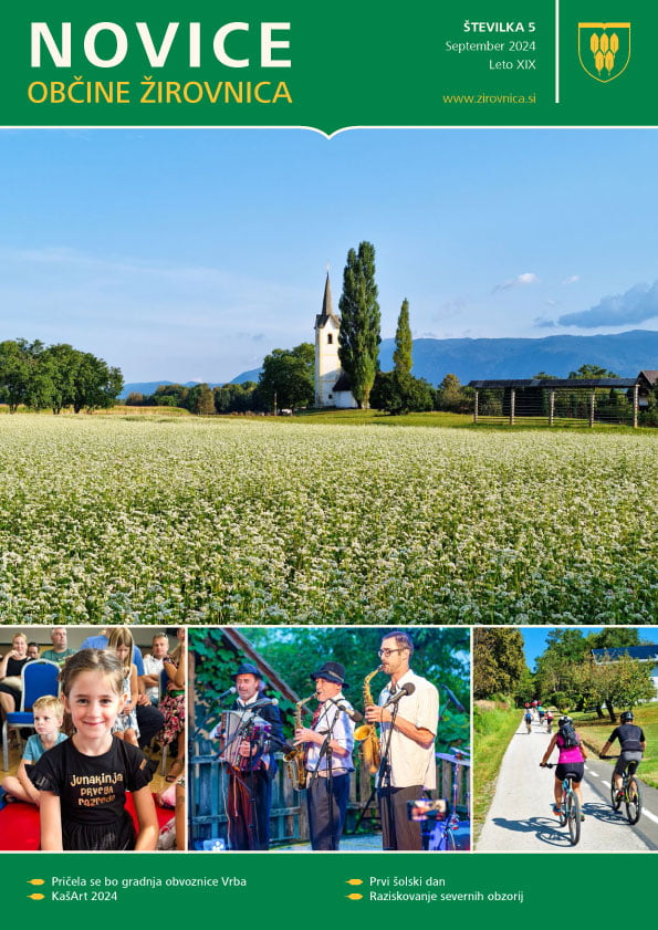 Novice Občine Žirovnica September 2024